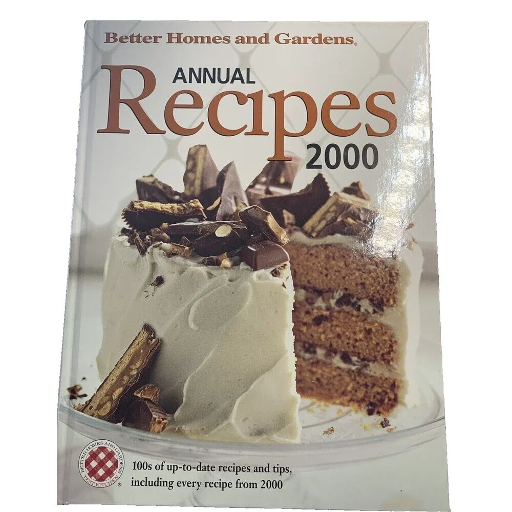 Lot of 5 Better Homes and Gardens Cookbooks 1998-2000 Annual Collections & More